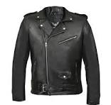 Leather motarbike jacket